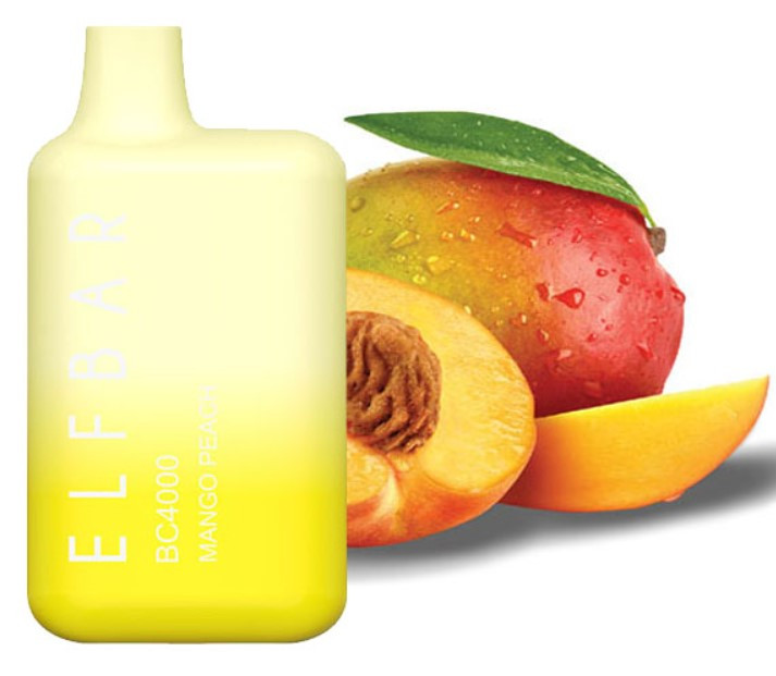 Одноразовая Pod система Elf Bar BC4000 Mango Peach (Манго и Персик) 