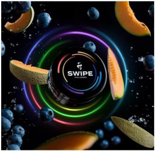 Безтютюнова суміш Swipe Melon Blueberry (Диня Чорниця) 50 грам в интернет магазине кальянов фото 1