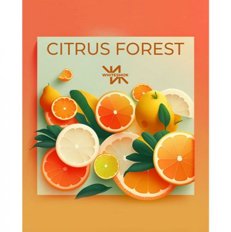 Табак White Smok Citrus Forest (Апельсин Грейпфрут Лайм Лимон) 50 грамм 