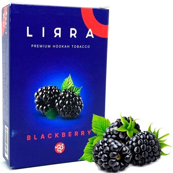 Табак Lirra Blackberry (Ежевика) 50 грамм  в интернет магазине кальянов фото 1