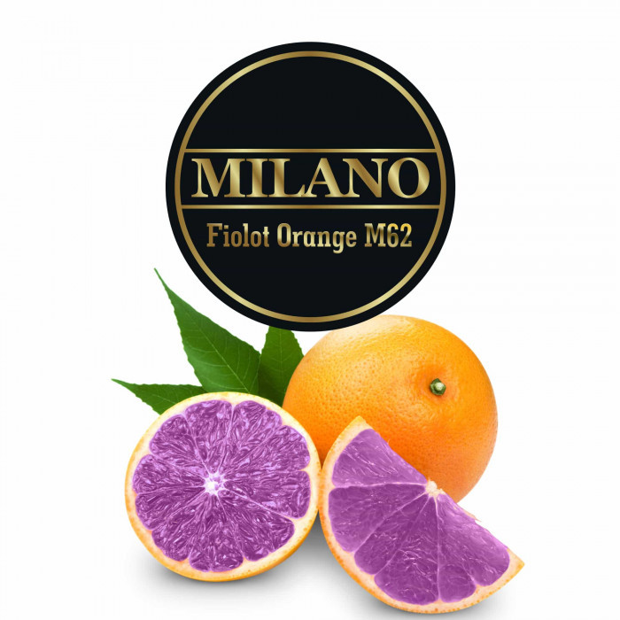 ТАБАК MILANO FIOLOT ORANGE М62 ( ФИОЛЕТОВЫЙ АПЕЛЬСИН) 100 ГРАММ      