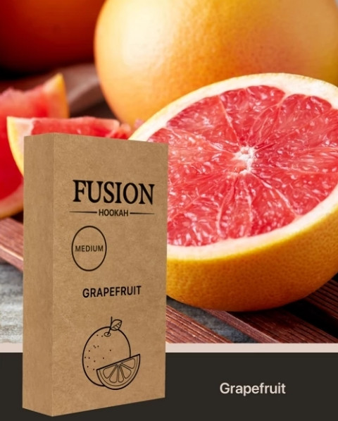 Табак Fusion Medium - Грейпфрут (Grapefriut) 100 Грамм в интернет магазине кальянов фото 1