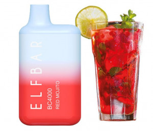 Одноразовая Pod система Elf Bar BC4000 Red Mojito (Красный Мохито)