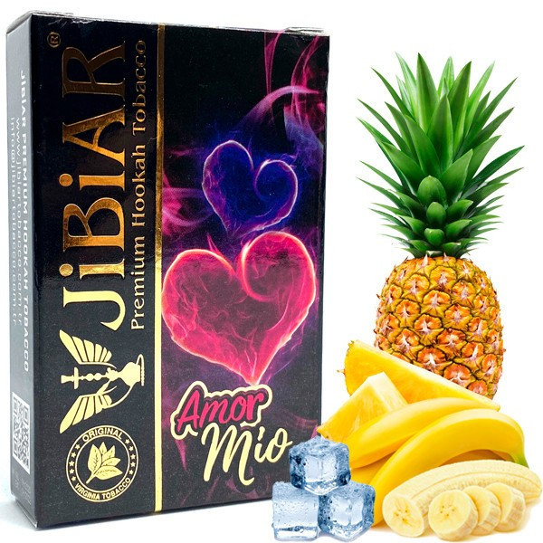 Табак Jibiar Amor Mio (Амор Мио) 50 гр   в интернет магазине кальянов фото 1