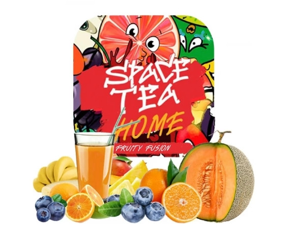 Чайная смесь Space Tea Home Fruity Fusion (Фрутти Фьюжн) 40 грамм  в интернет магазине кальянов фото 1