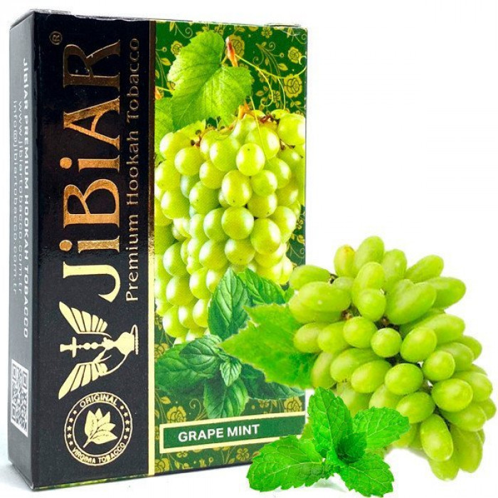 Табак Jibiar Grape Mint (Виноград Мята) 50 гр 