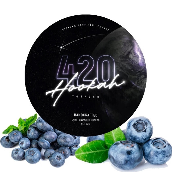 Табак 420 Dark Line Blueberry (Черника) 40 грамм  