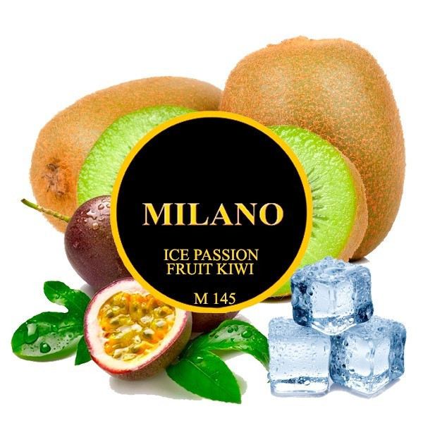 Табак Milano Ice Passion Fruit Kiwi M145 (Маракуйя Киви Лед) 50 Гр  